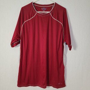 505. Russell Athletic Dri-Power T-Shirt Maroon Sz L